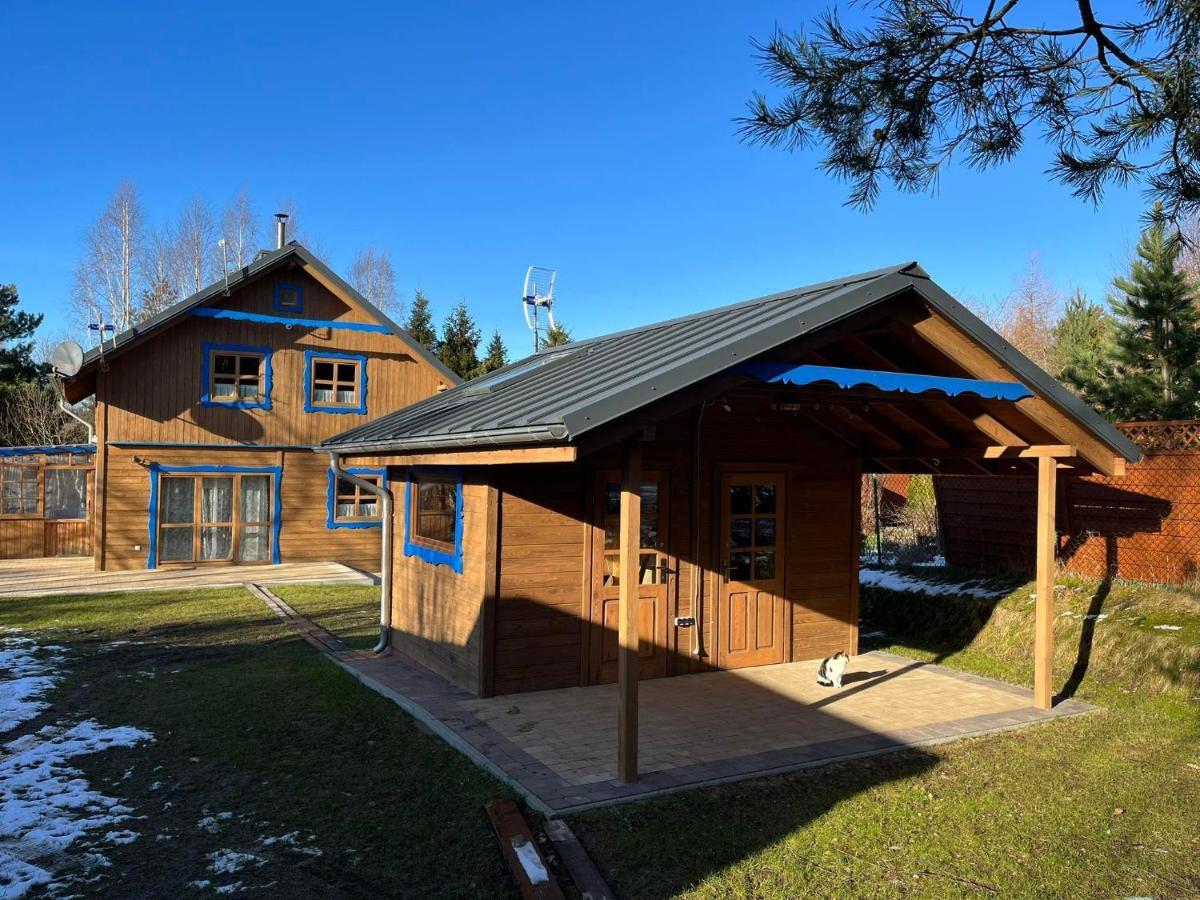 Przystanek Jeziorna 49 Villa Perlino Buitenkant foto