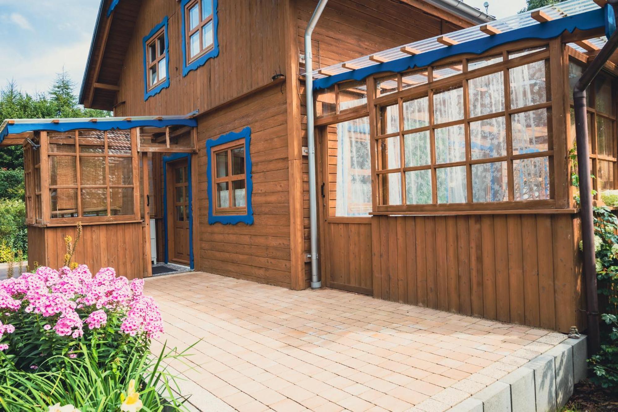 Przystanek Jeziorna 49 Villa Perlino Buitenkant foto