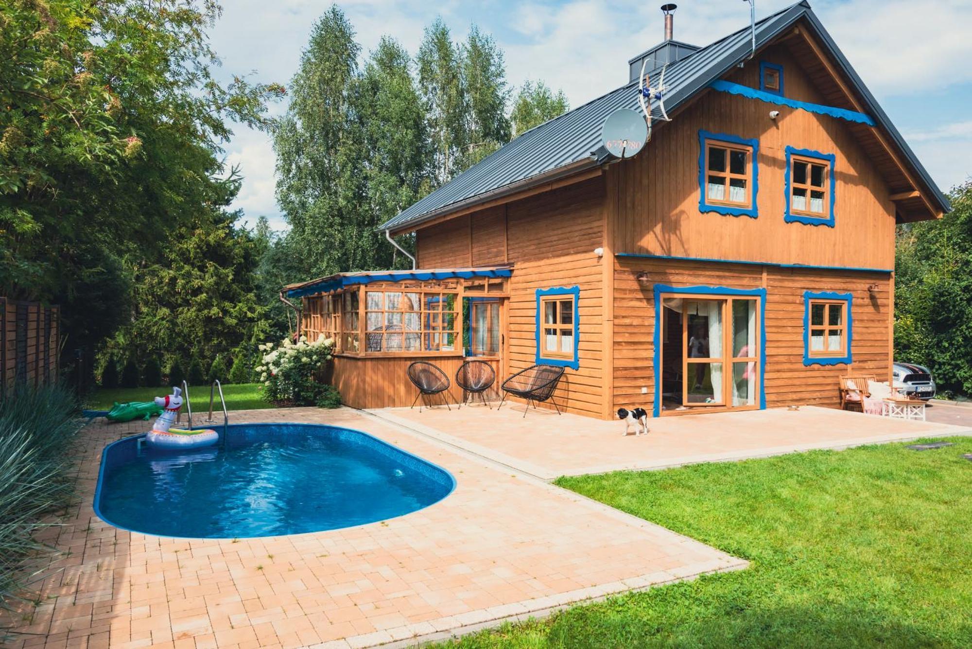 Przystanek Jeziorna 49 Villa Perlino Buitenkant foto