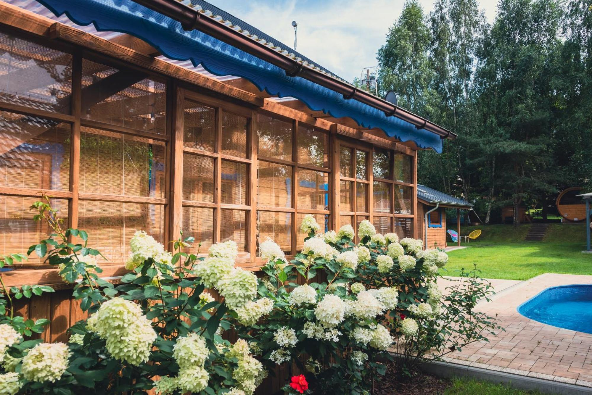 Przystanek Jeziorna 49 Villa Perlino Buitenkant foto